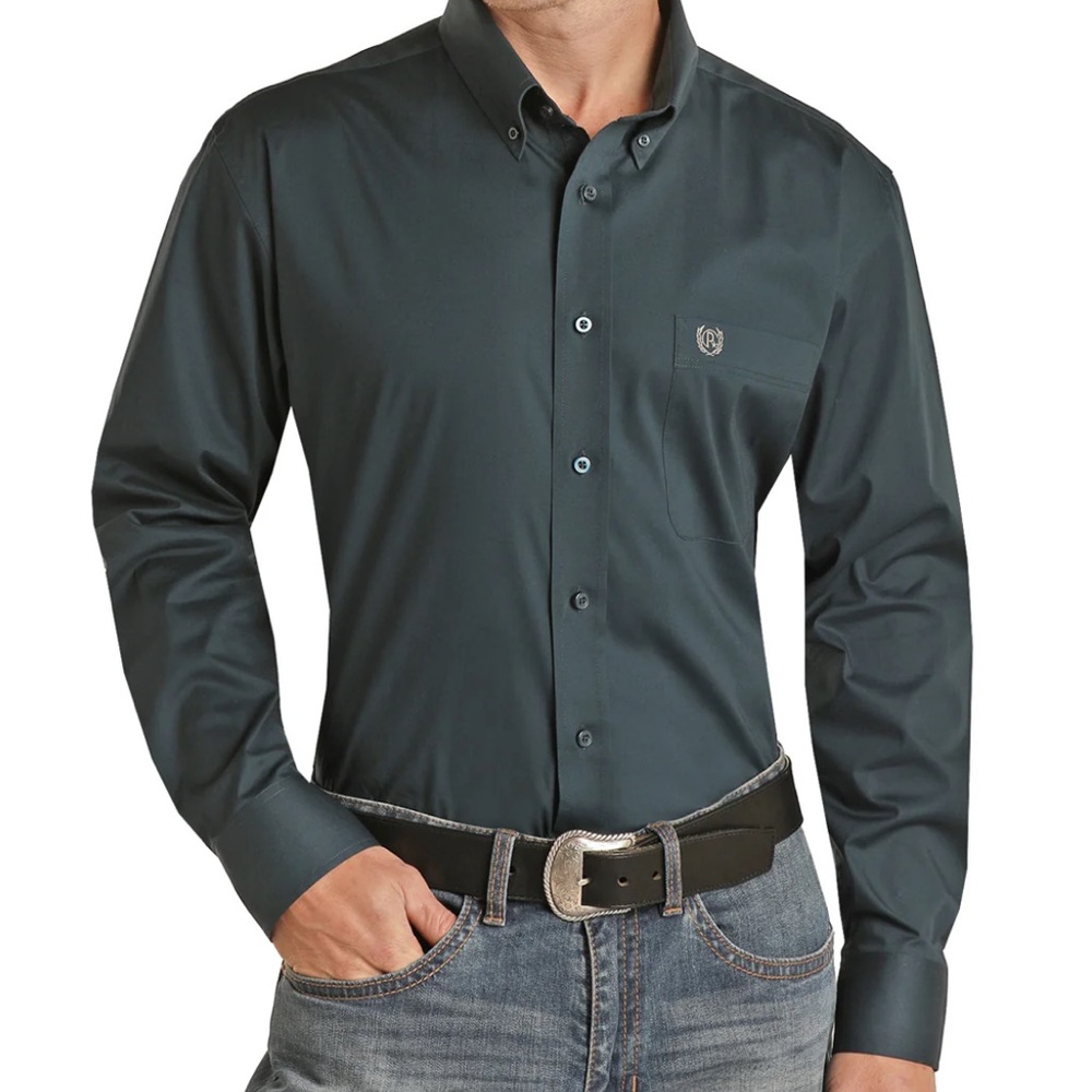 Panhandle Dark Green Shirt - Picture 3 of 12